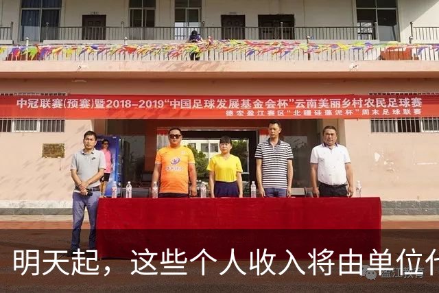 明天起，这些个人收入将由单位代缴增值税